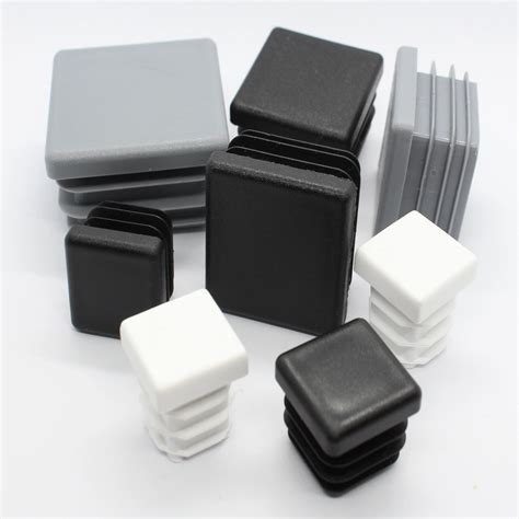 plastic end caps for steel box section|square plastic end caps.